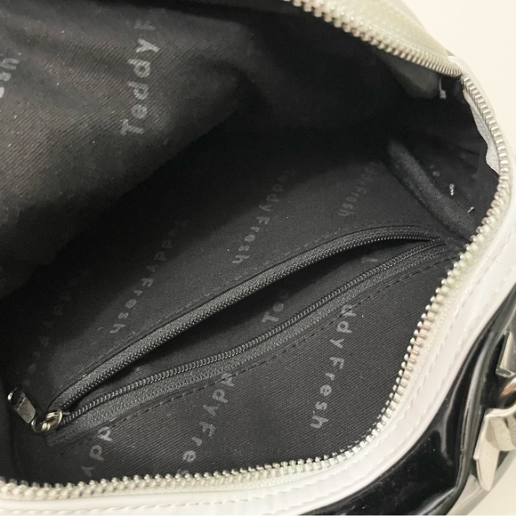 Teddy Fresh Black and White Mini Backpack - Picture 9 of 15